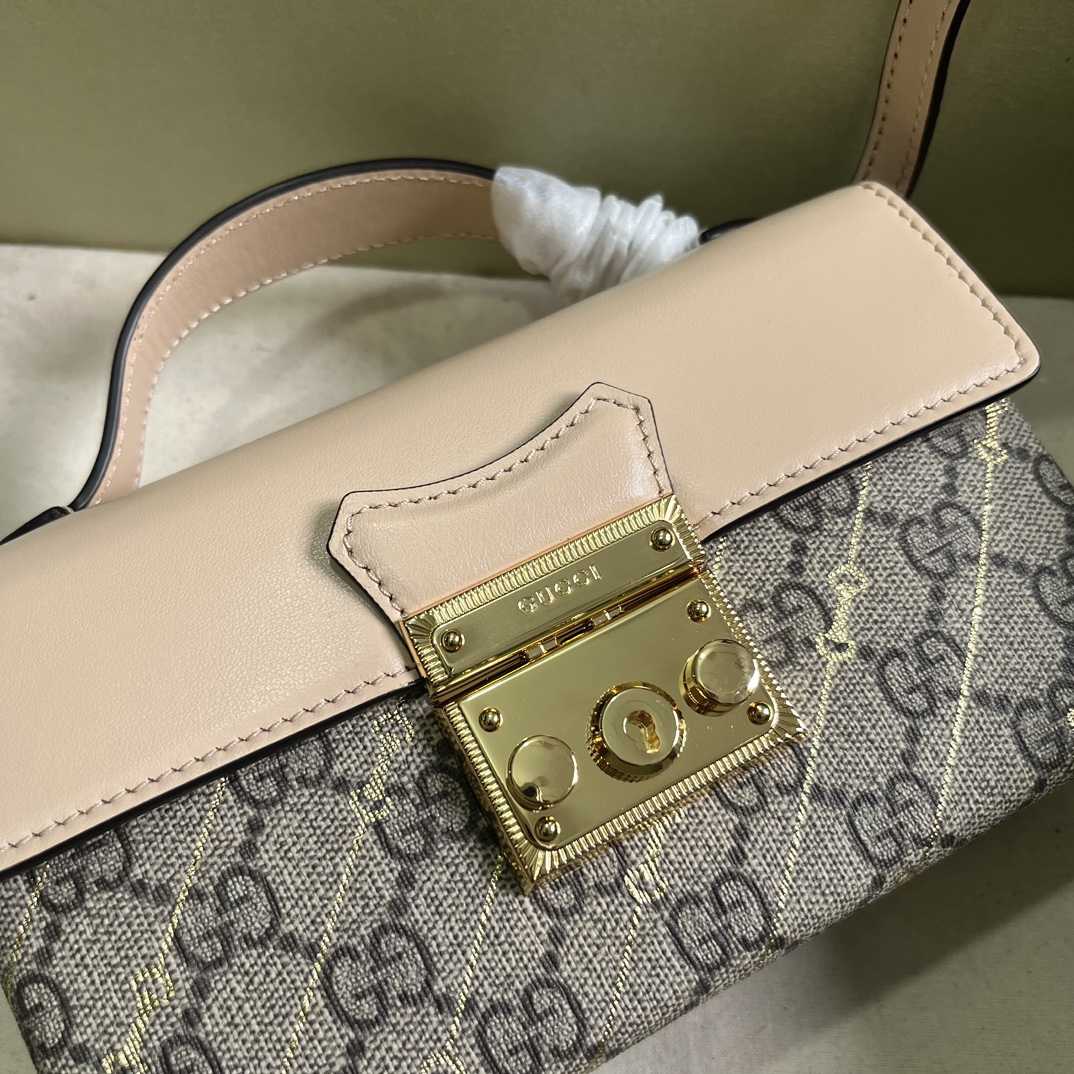 Gucci Padlock Mini Bag With Horsebit Print - DopestKickz