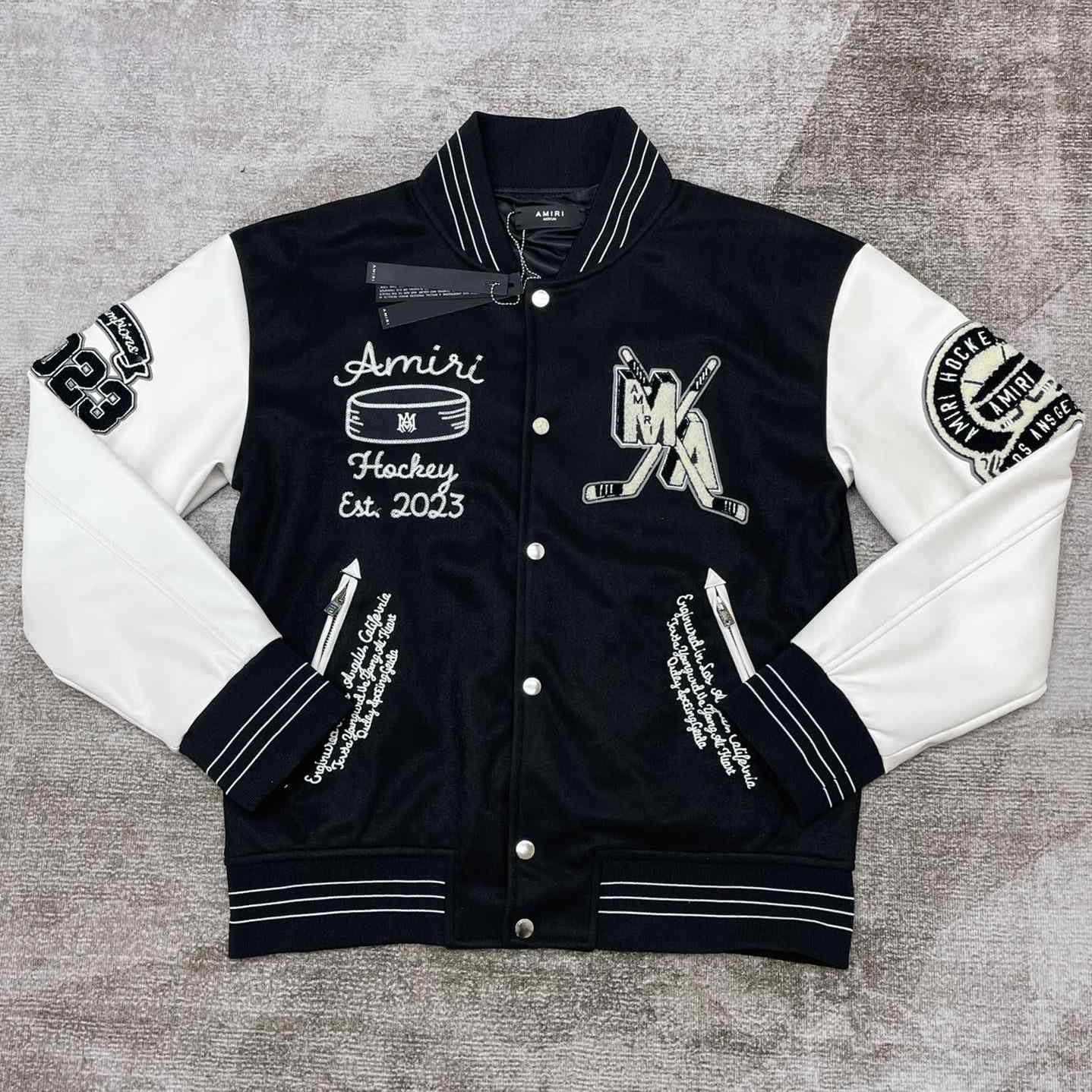 Amiri Hockey Varsity Bomber - DopestKickz