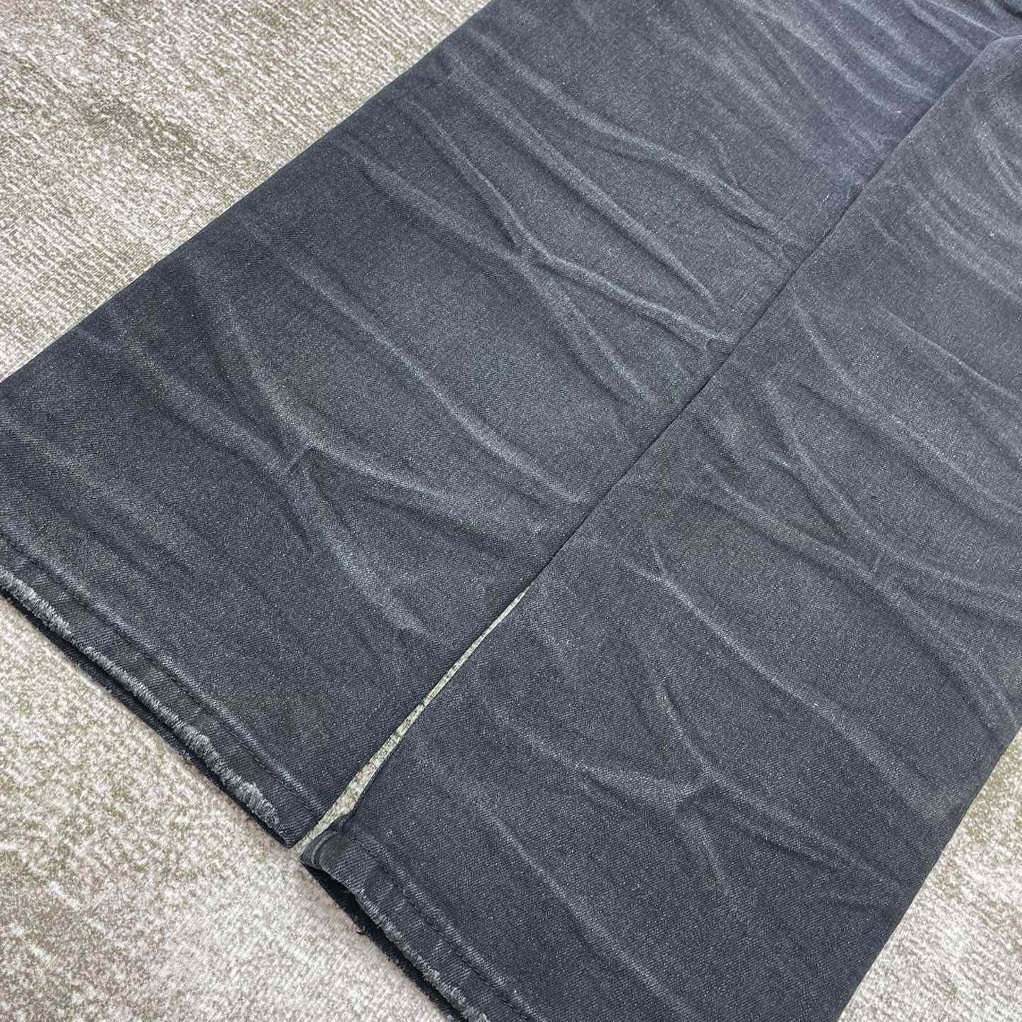 Amiri Black Appliqué Jeans   0079 - DopestKickz