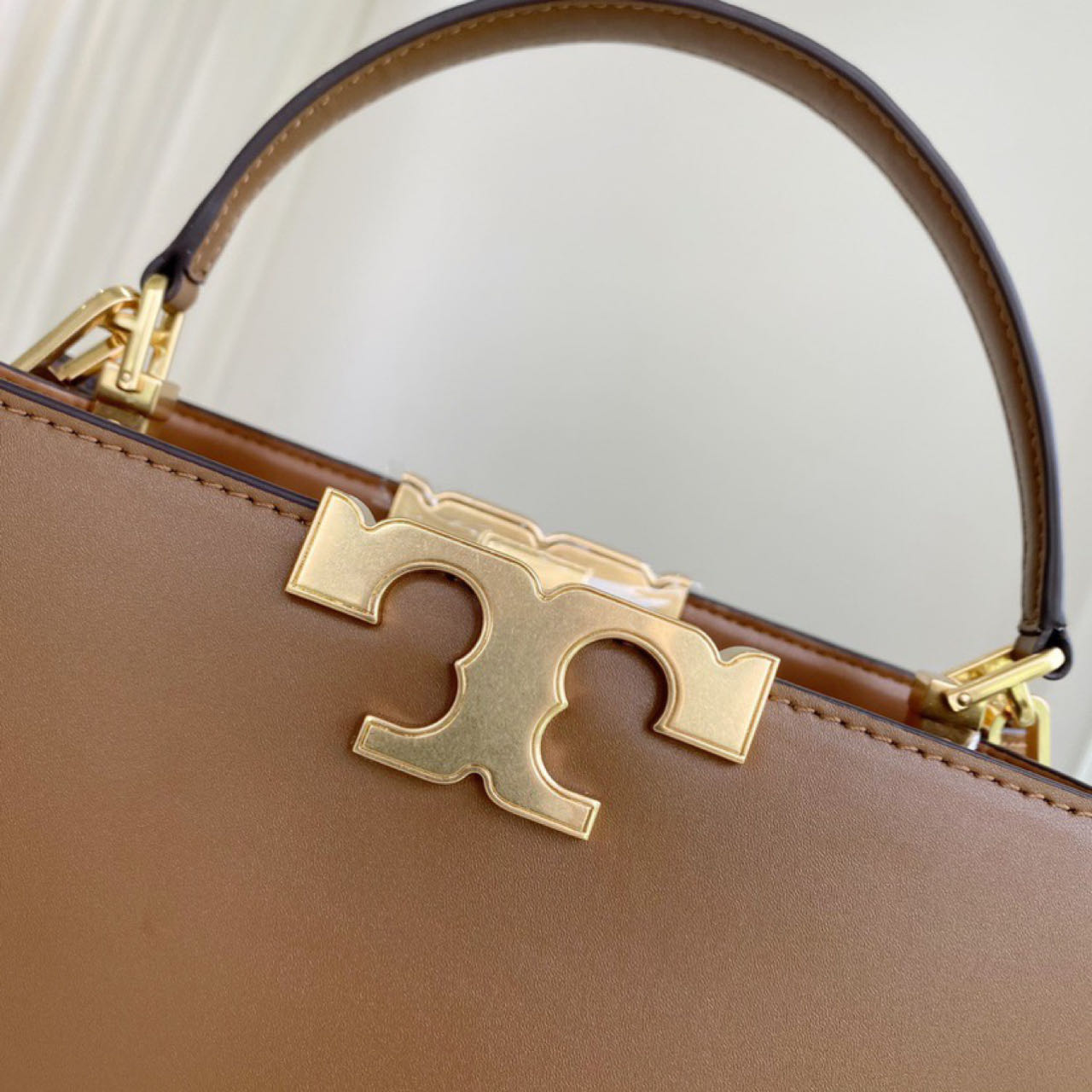 ToryBurch Eleanor Leather Tote Bag   32-22-12cm - DopestKickz