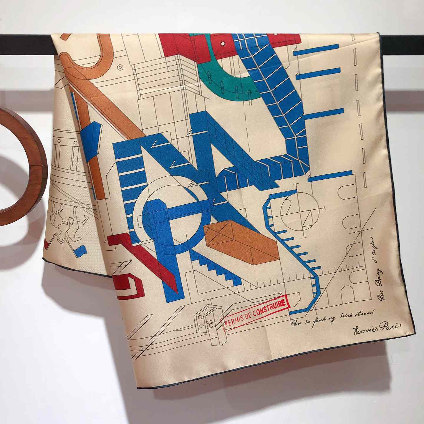 Hermes Permis De Construire Scarf - DopestKickz
