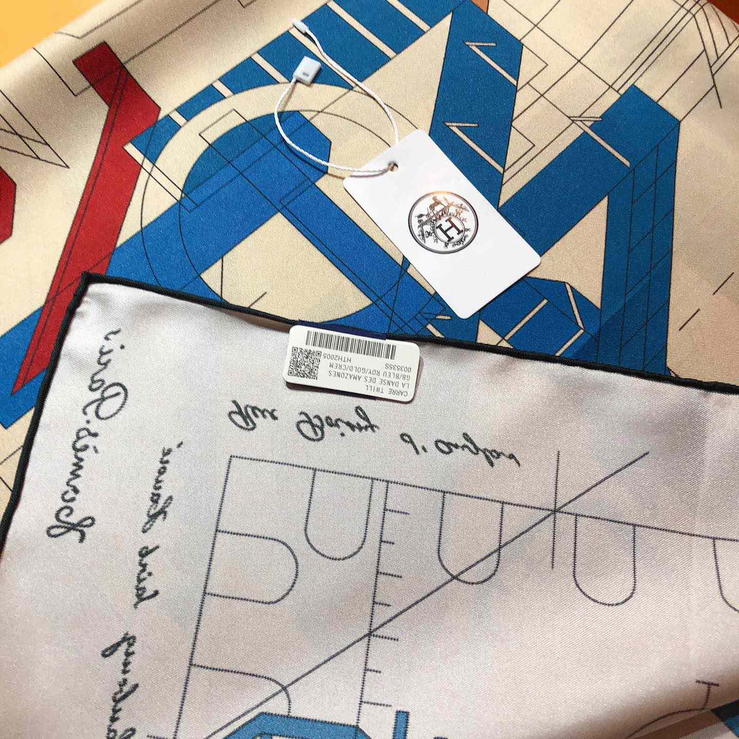Hermes Permis De Construire Scarf - DopestKickz