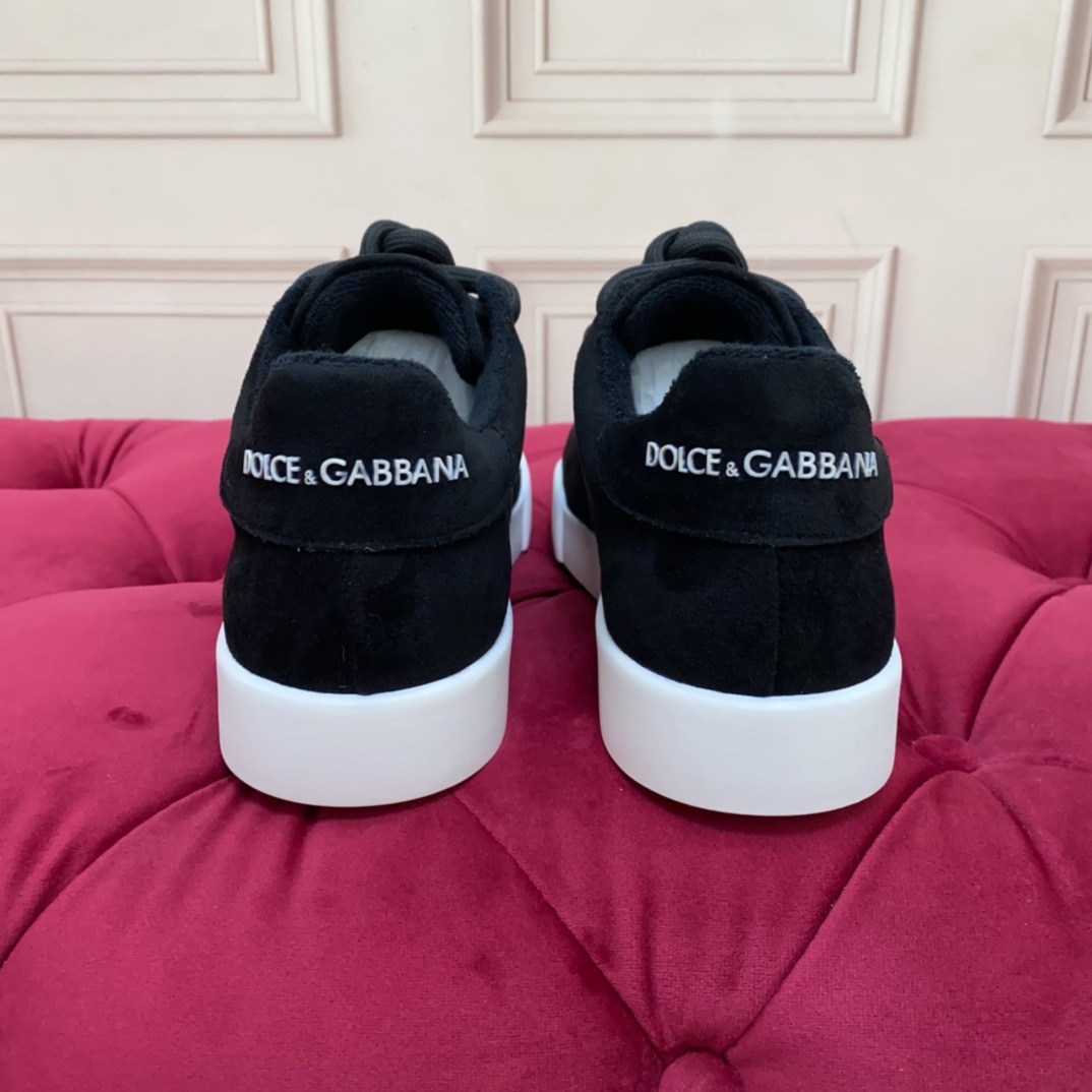 Dolce & Gabbana Fabric Portofino Sneakers - DopestKickz