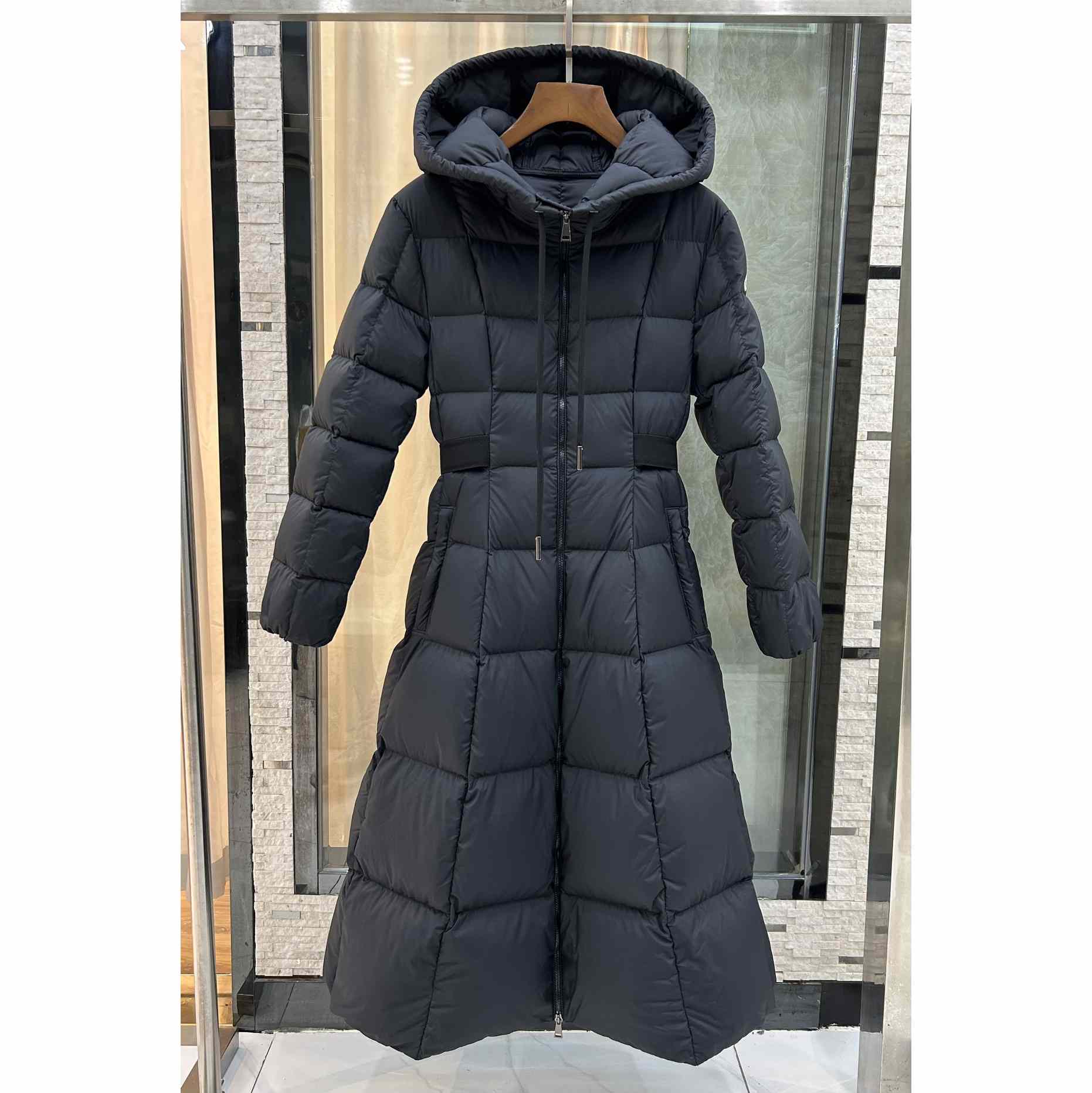 Moncler Faucon Long Down Jacket  - DopestKickz