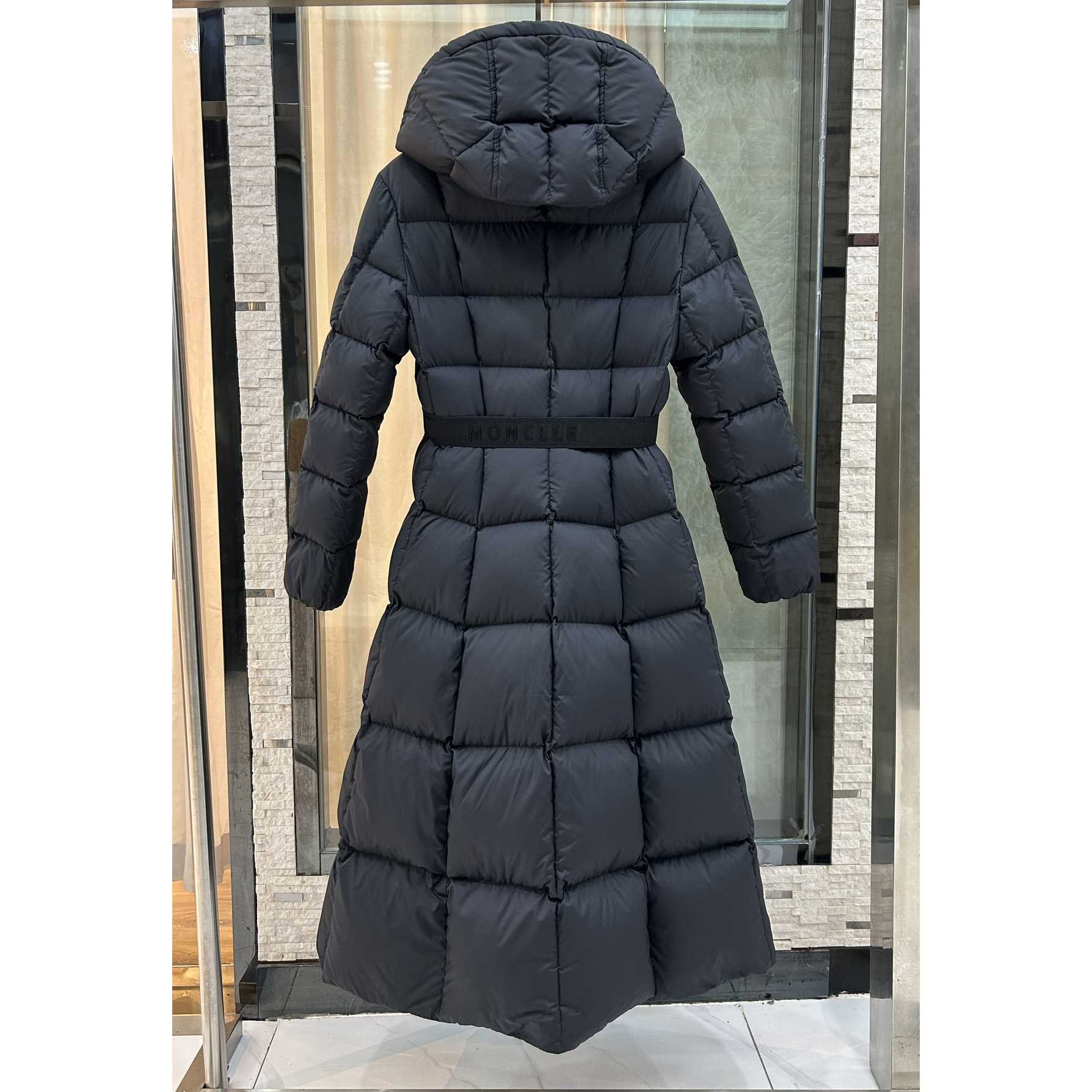 Moncler Faucon Long Down Jacket  - DopestKickz