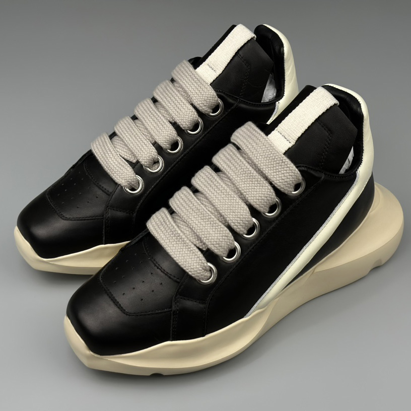 Rick Owens Geth Chunky High-top Sneakers - DopestKickz