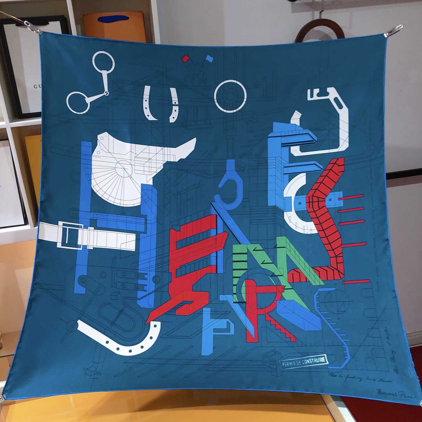 Hermes Permis De Construire Scarf - DopestKickz