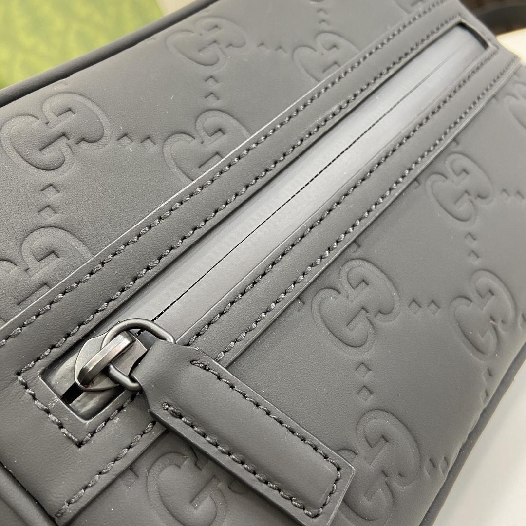 Gucci GG Rubber-effect Mini Shoulder Bag - DopestKickz