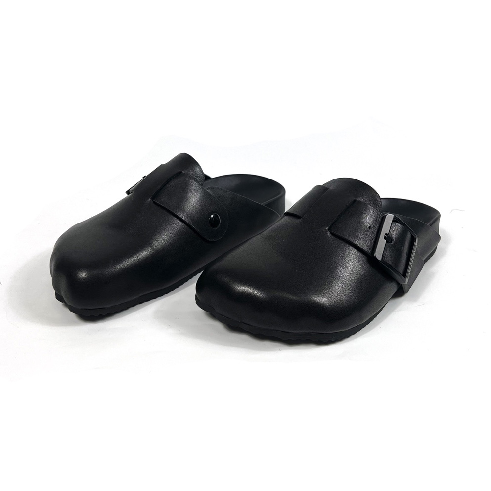 Balenciaga Sunday Mule In Black  - DopestKickz