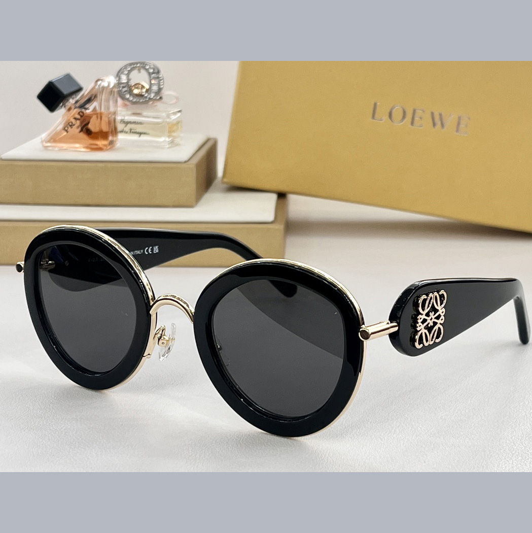 Loewe Metal Daisy Sunglasses In Acetate In Metal - DopestKickz