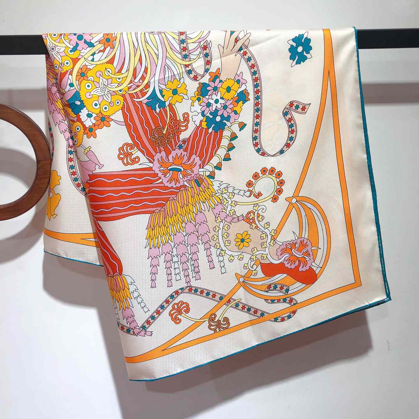 Hermes La Danse Du Printemps Scarf   90cm - DopestKickz