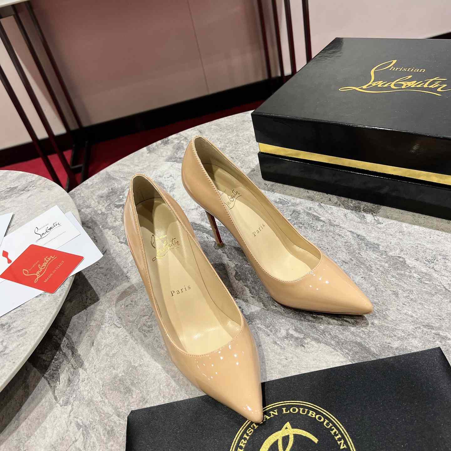 Christian Louboutin 100mm Pumps - DopestKickz