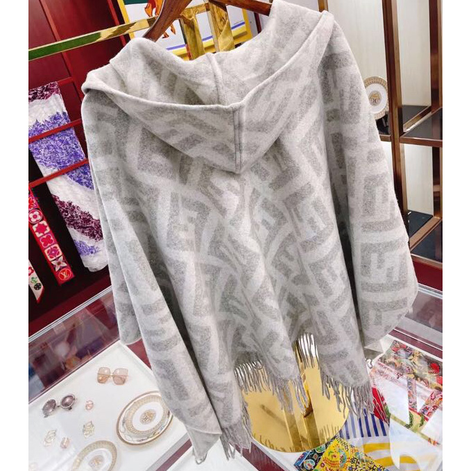 Fendi Cashmere Poncho - DopestKickz