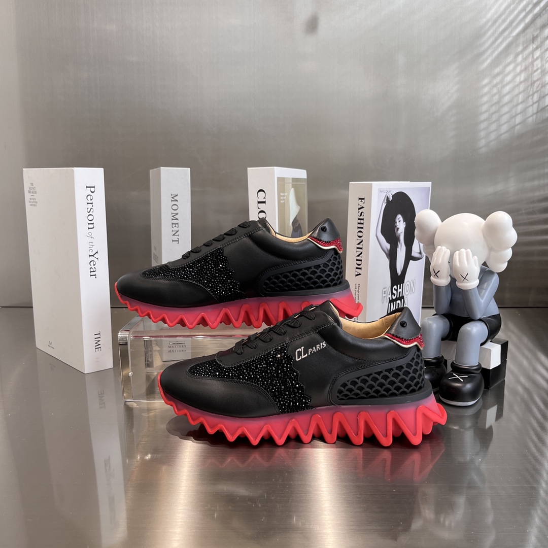 Christian Louboutin Loubishark Sneakers - DopestKickz