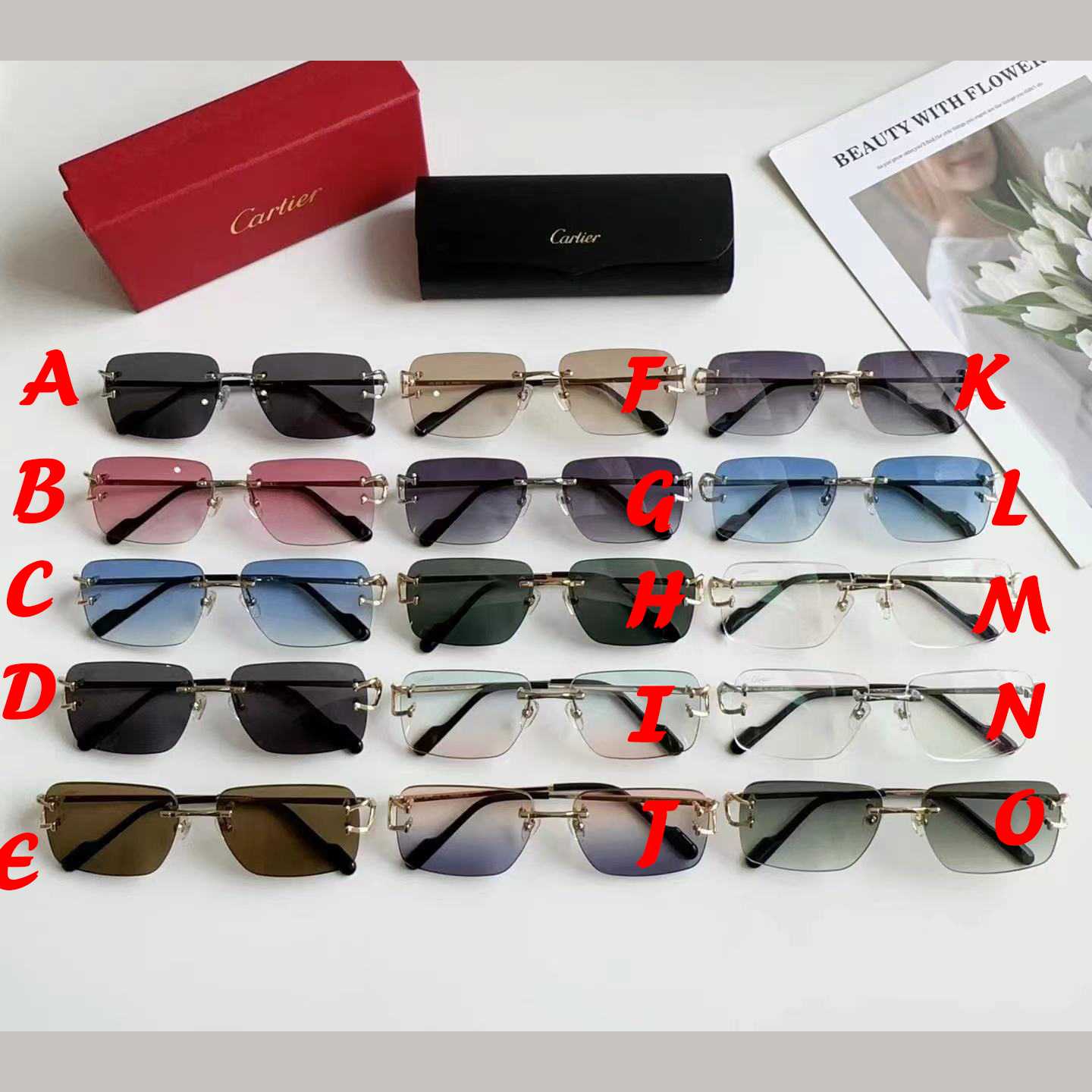 Cartier Sunglasses     - DopestKickz