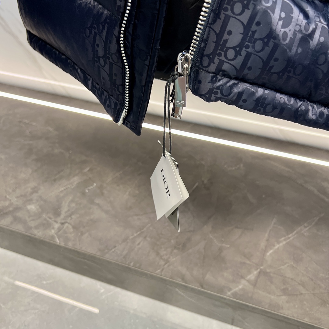 Dior Oblique Down Jacket - DopestKickz