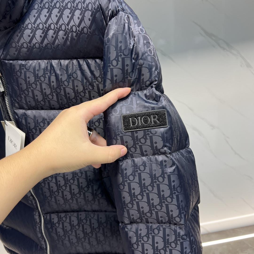 Dior Oblique Down Jacket - DopestKickz