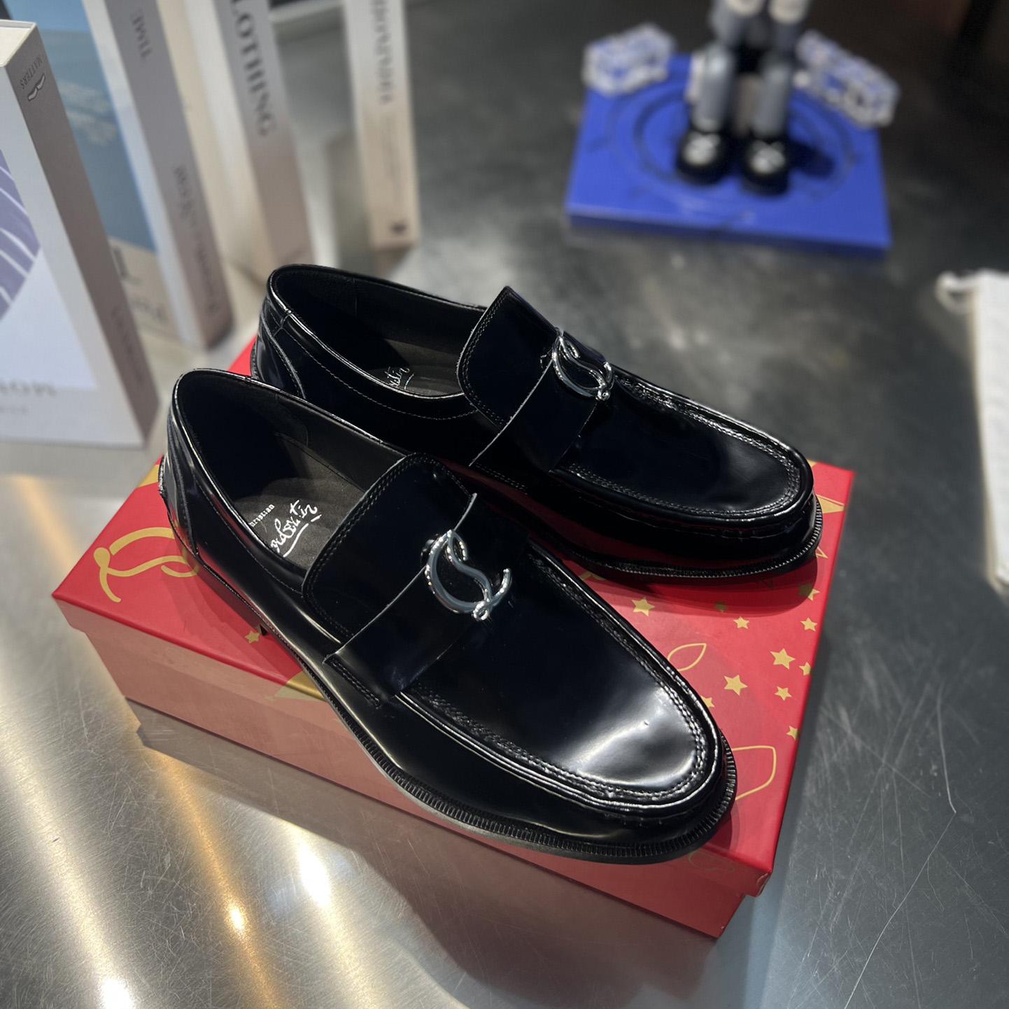 Christian Louboutin CL Moc Loafers  - DopestKickz