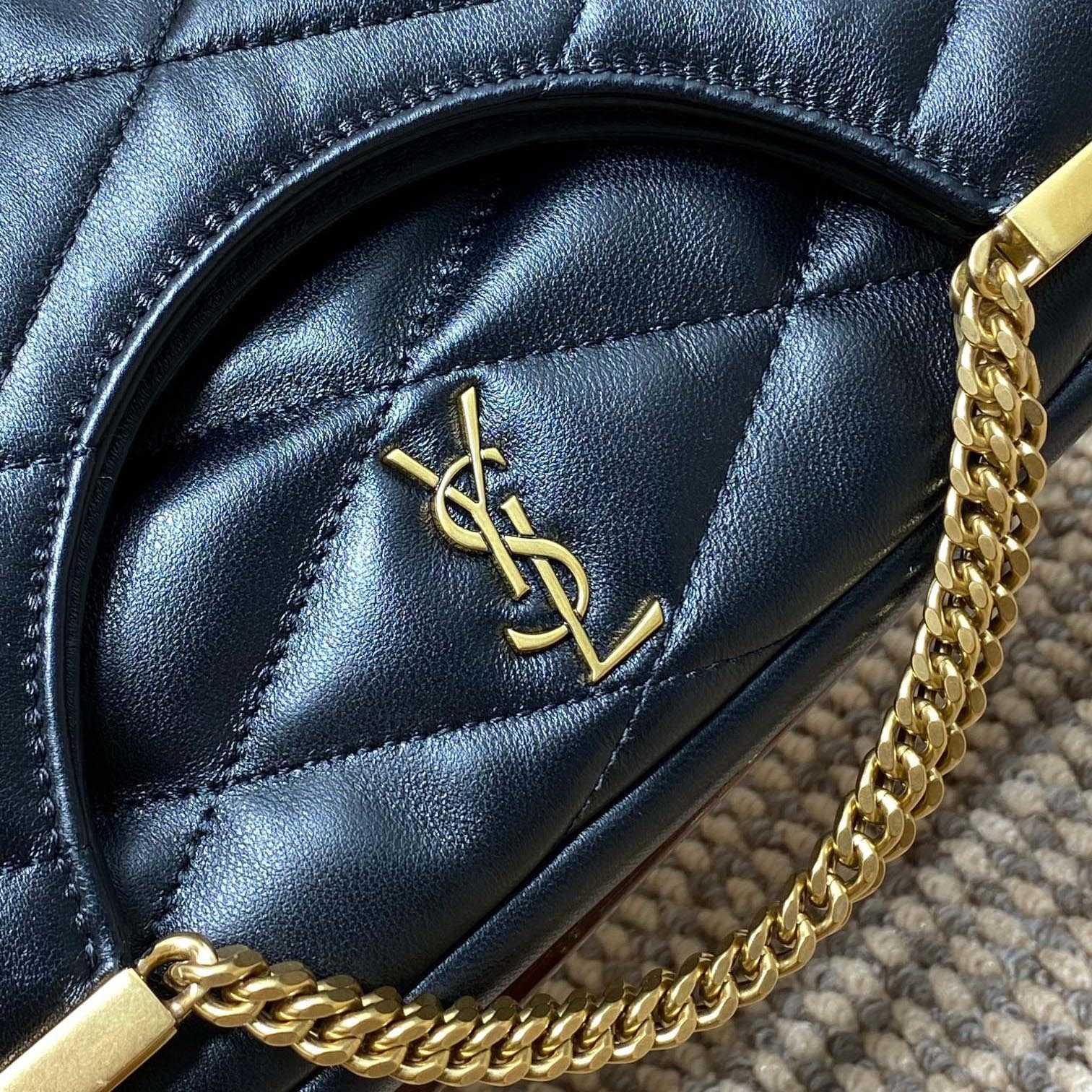 Saint Laurent 87 In Quilted Lambskin - DopestKickz