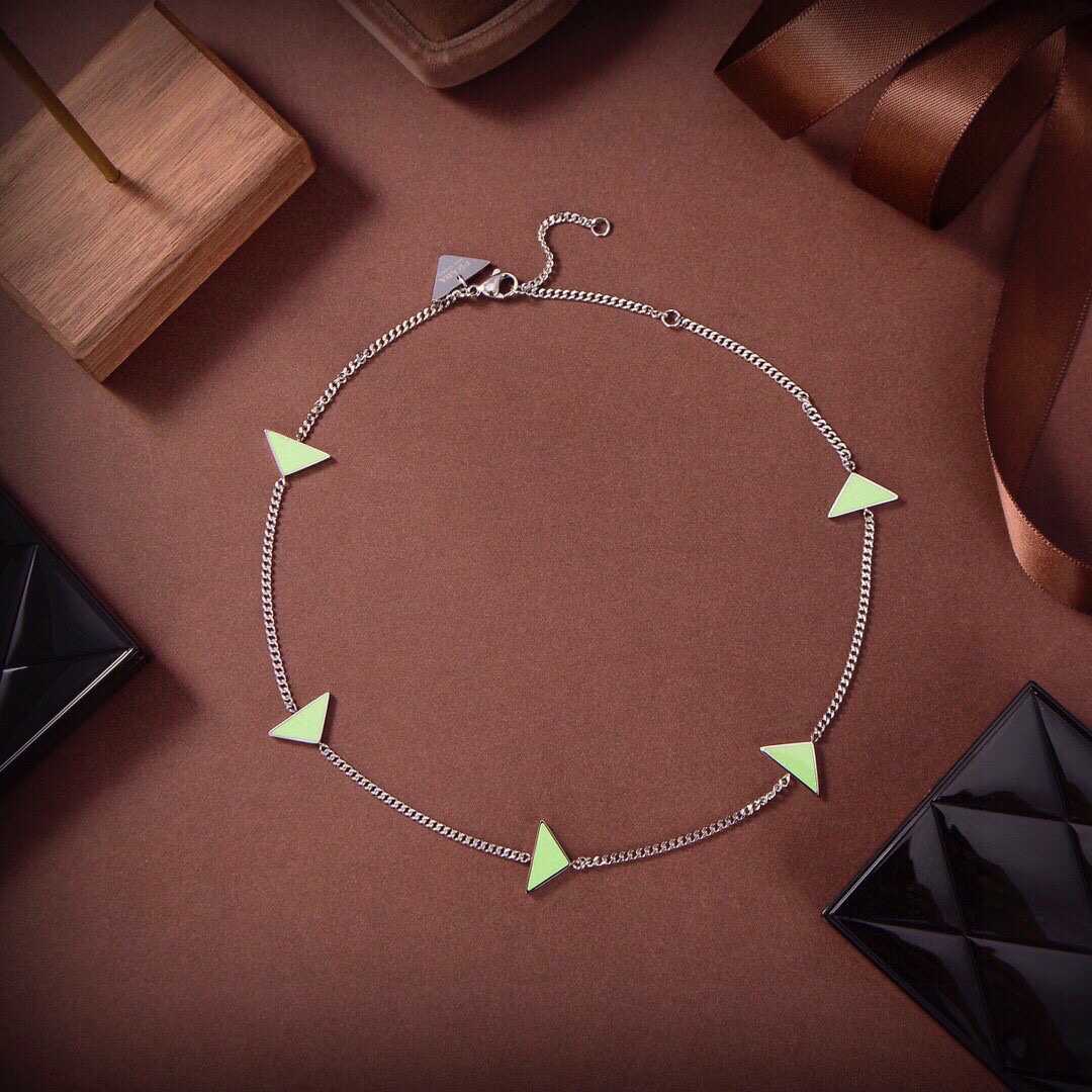 Prada Symbole Necklace - DopestKickz