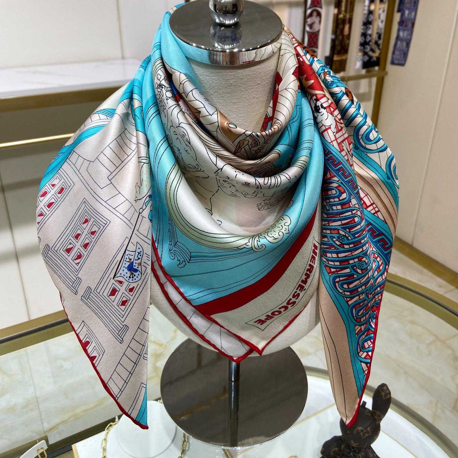 Hermes Mystere Au 24 Scarf 90 - DopestKickz
