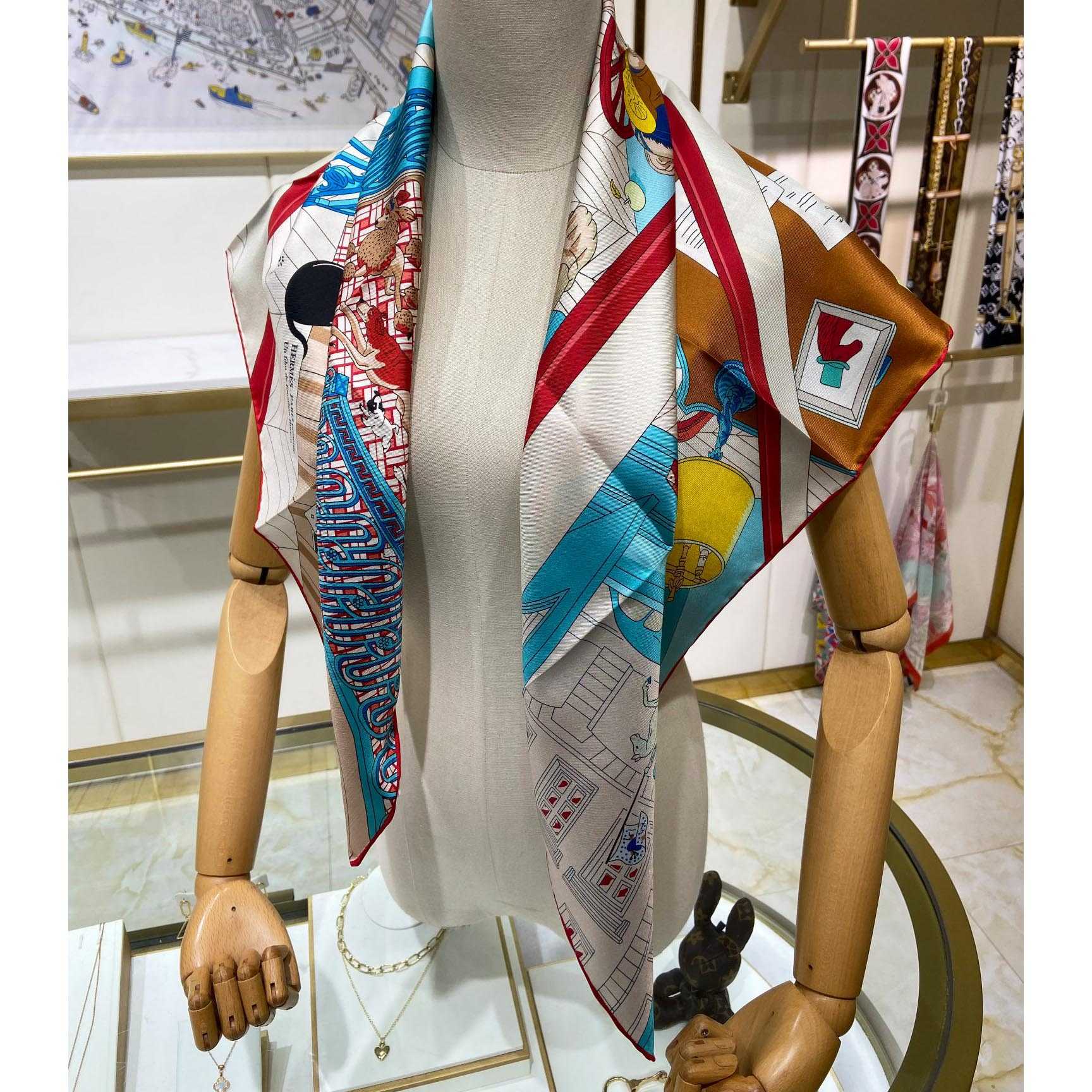 Hermes Mystere Au 24 Scarf 90 - DopestKickz