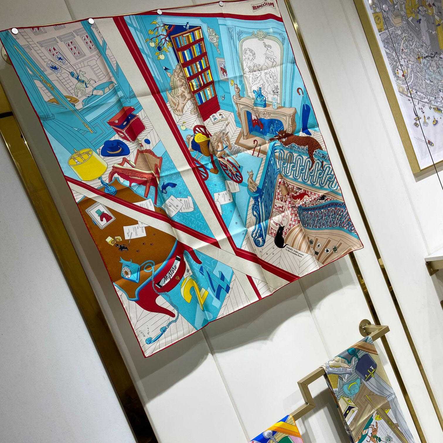 Hermes Mystere Au 24 Scarf 90 - DopestKickz