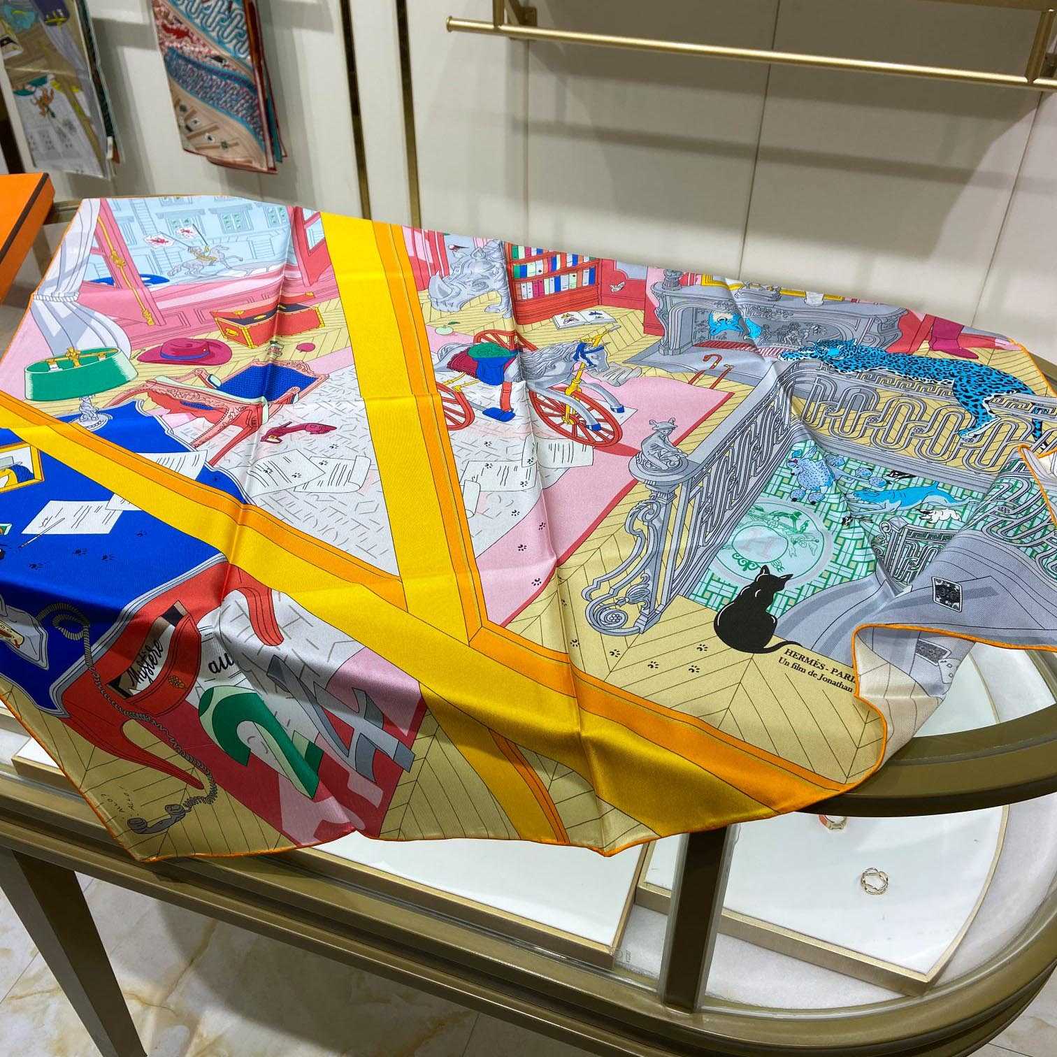 Hermes Mystere Au 24 Scarf 90 - DopestKickz