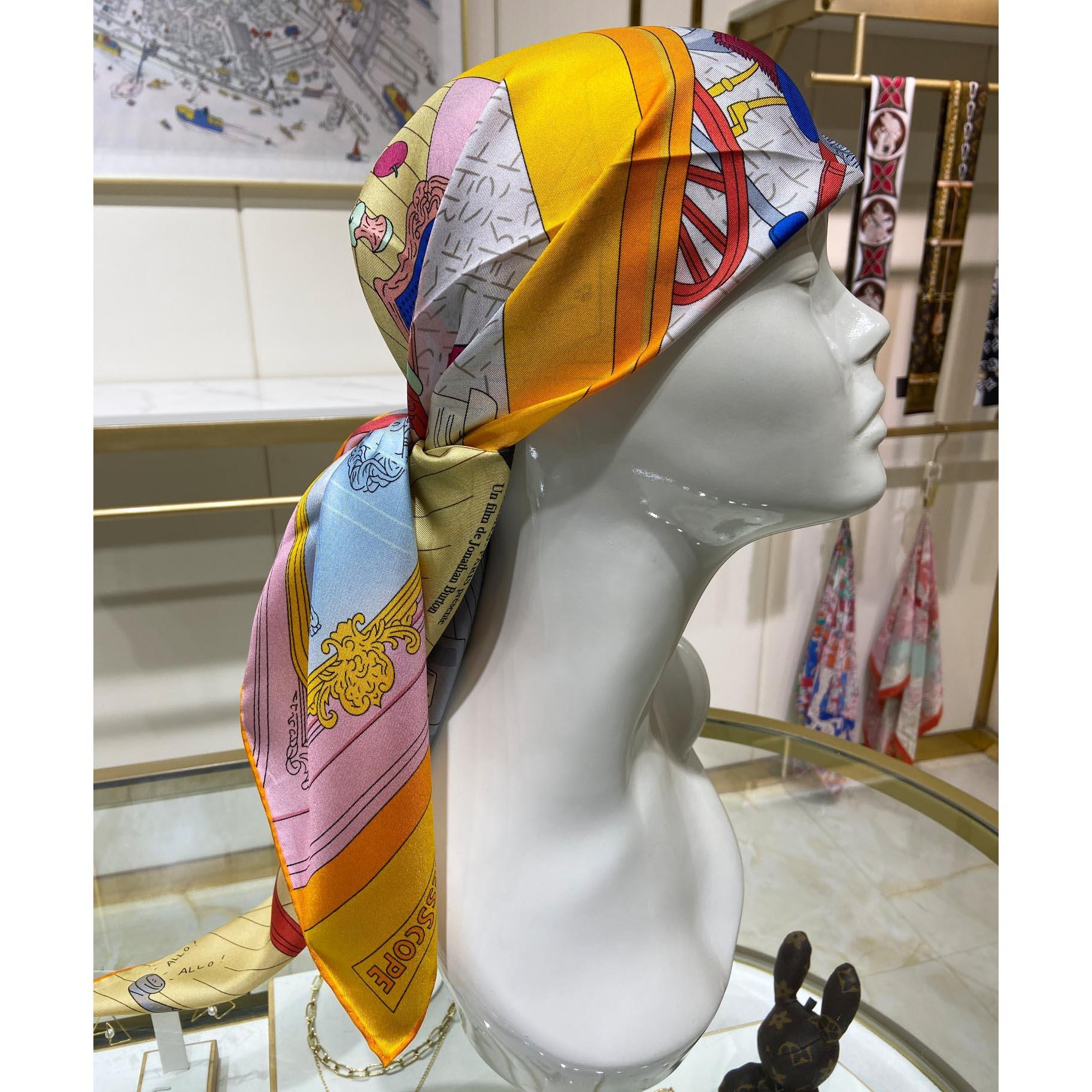 Hermes Mystere Au 24 Scarf 90 - DopestKickz