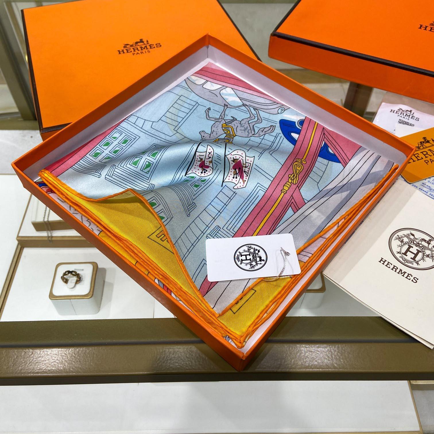 Hermes Mystere Au 24 Scarf 90 - DopestKickz