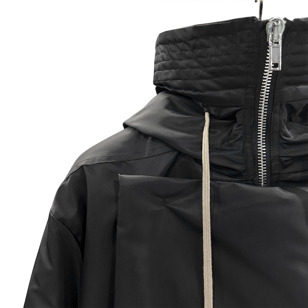 Rick Owens Drkshdw Extra-long Sleeve Parka Jacket - DopestKickz