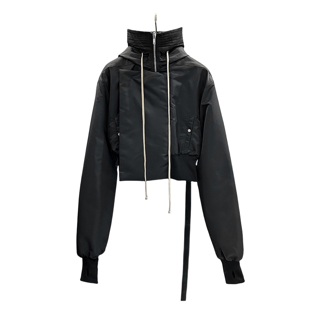 Rick Owens Drkshdw Extra-long Sleeve Parka Jacket - DopestKickz