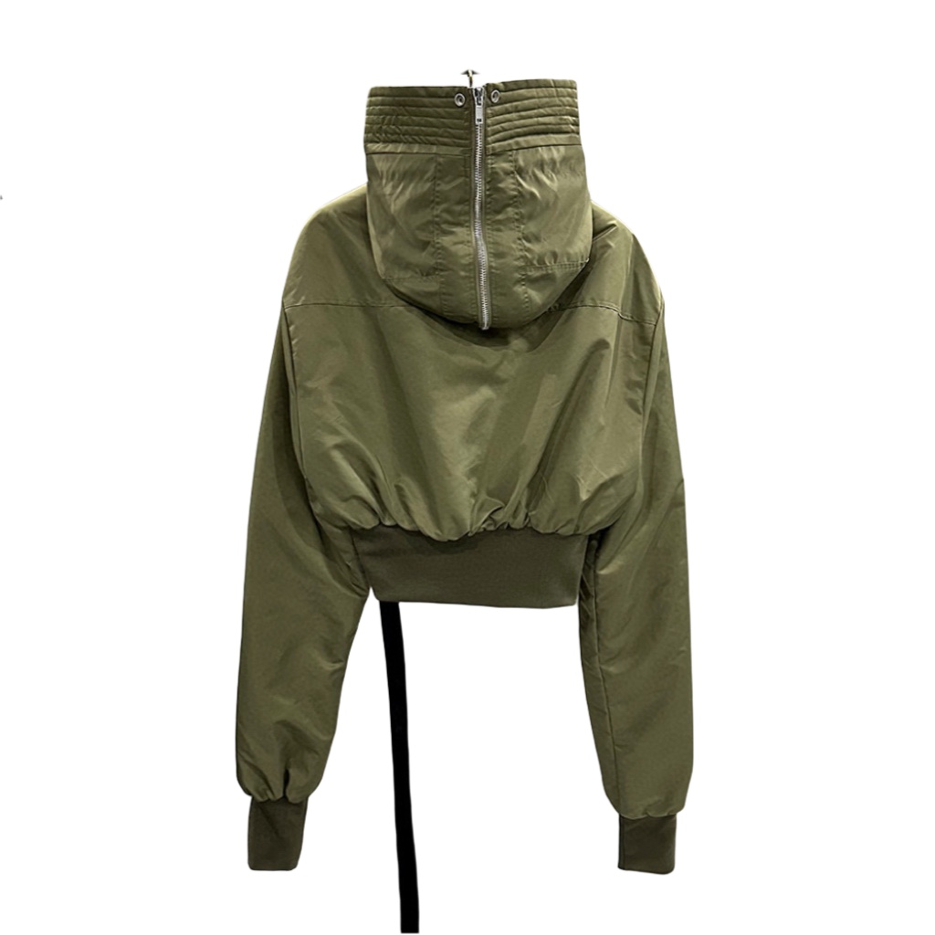 Rick Owens Drkshdw Extra-long Sleeve Parka Jacket - DopestKickz