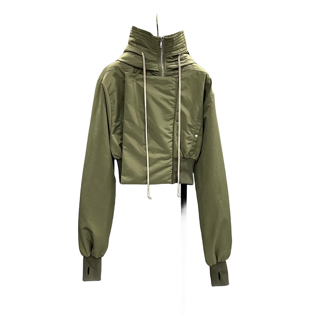 Rick Owens Drkshdw Extra-long Sleeve Parka Jacket - DopestKickz