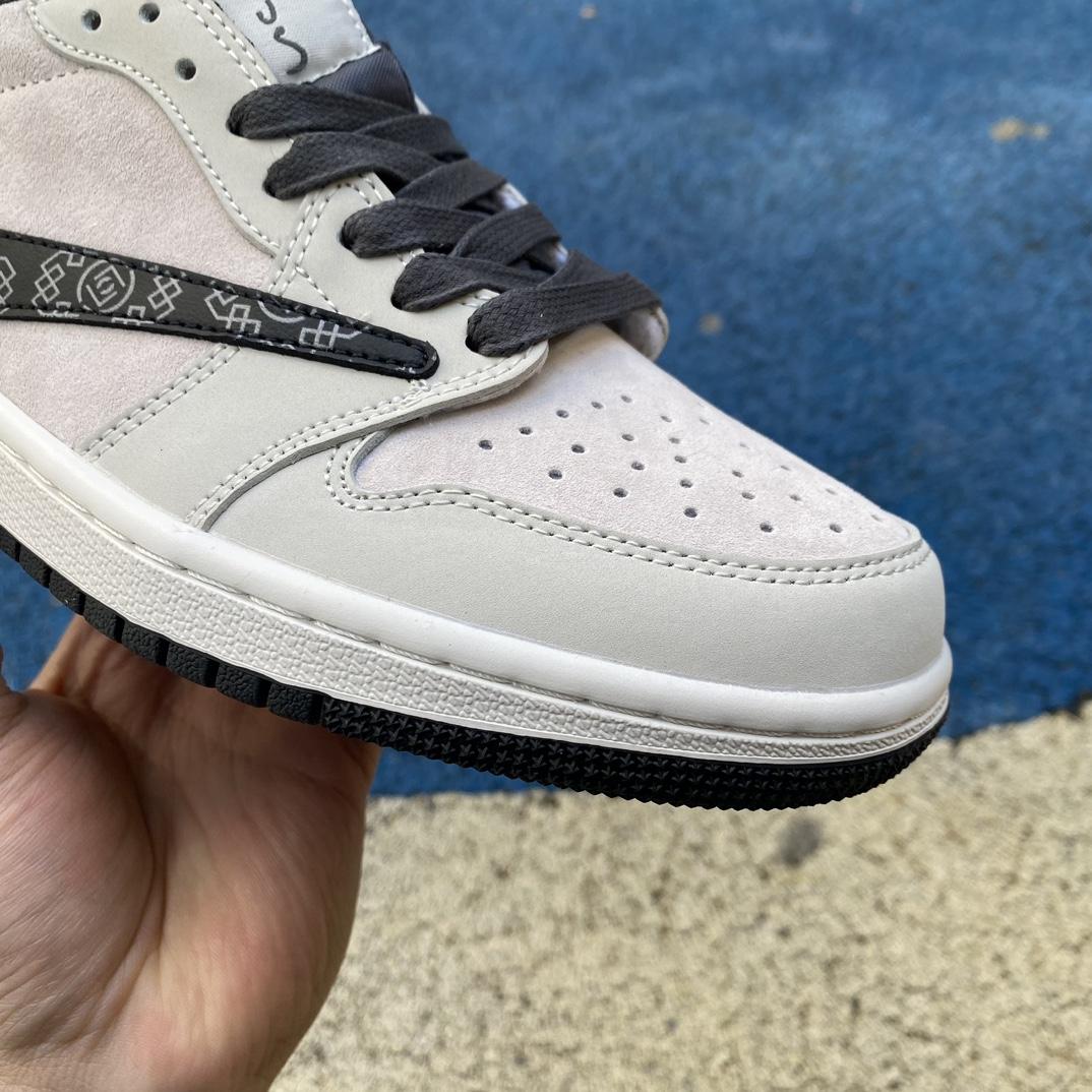 Tracis Scott x Air Jordan 1 Low Golf Sneaker   DZ4137-708 - DopestKickz