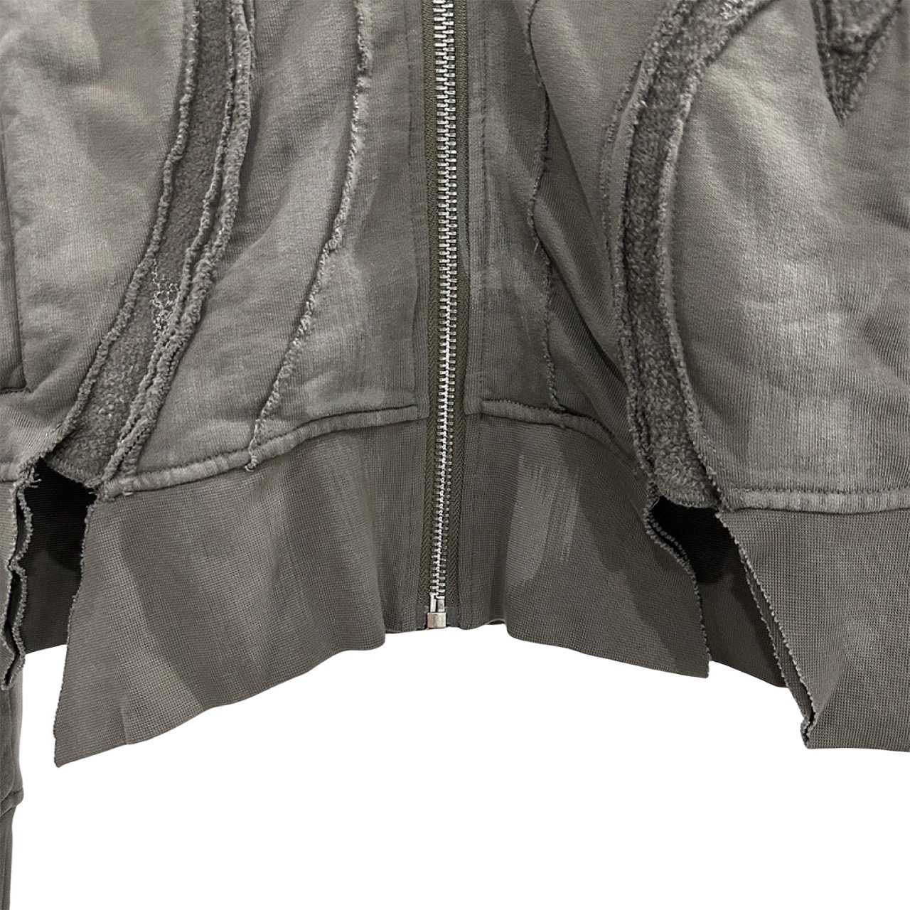 Rick Owens Drkshdw Cropped Zip-up Hoodie - DopestKickz