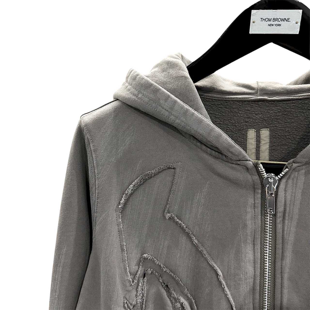 Rick Owens Drkshdw Cropped Zip-up Hoodie - DopestKickz