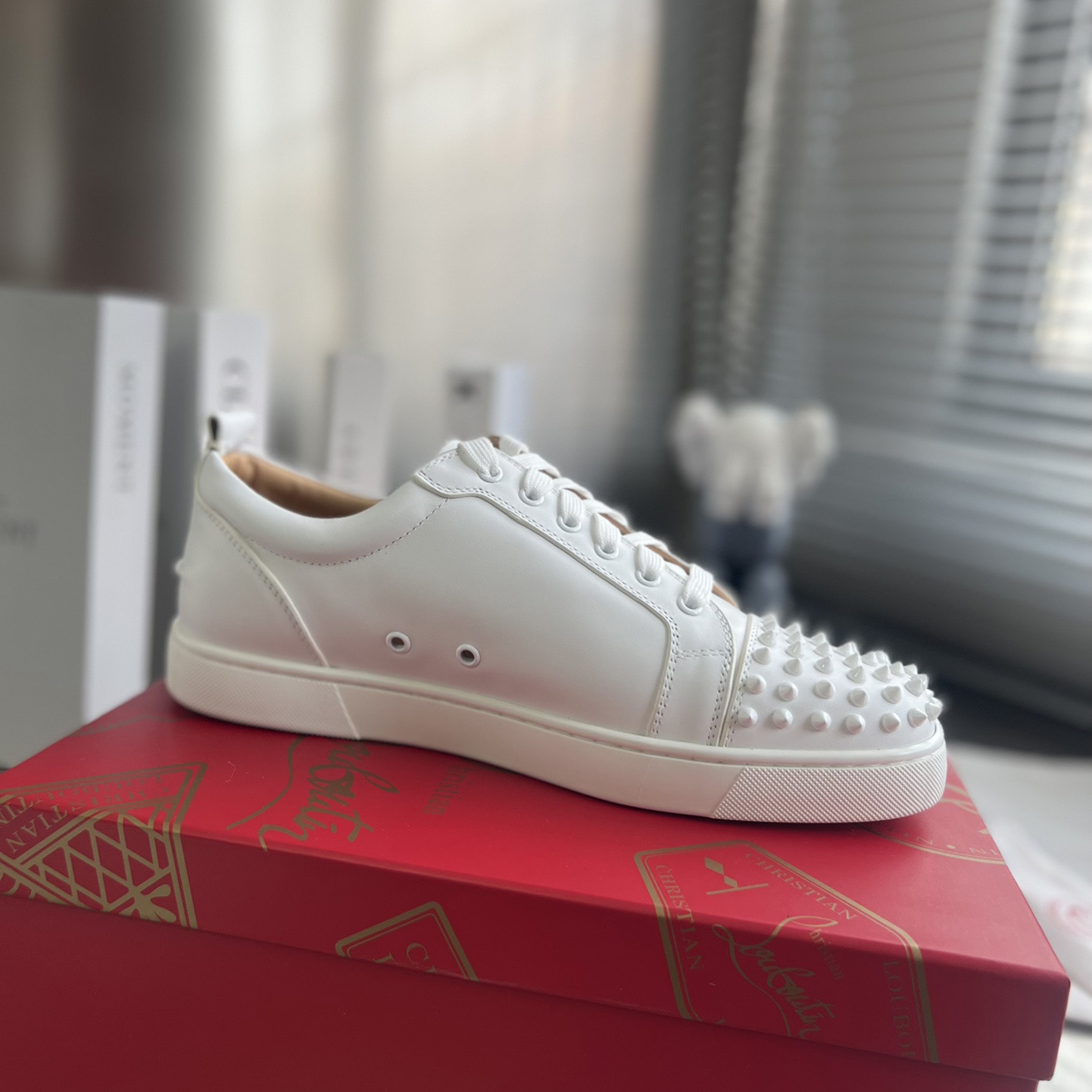 Christian Louboutin Louis Junior Spikes - DopestKickz