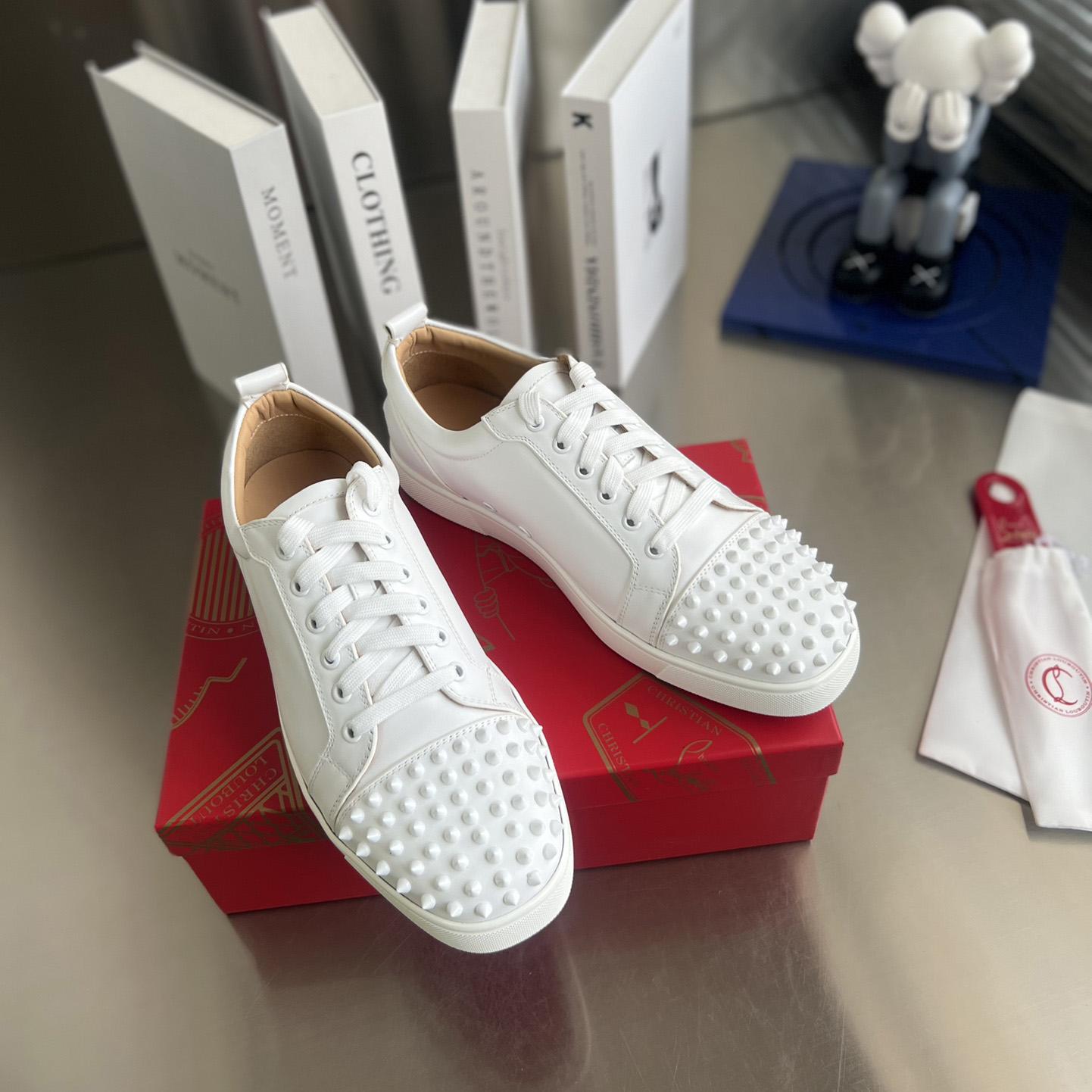 Christian Louboutin Louis Junior Spikes - DopestKickz
