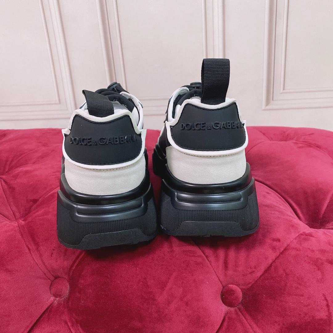 Dolce & Gabbana Mixed-materials Daymaster Sneakers - DopestKickz