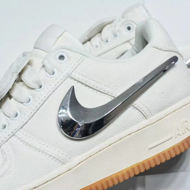 Travis Scott x NK Air Force 1 Sneaker    AQ4211-101  - DopestKickz