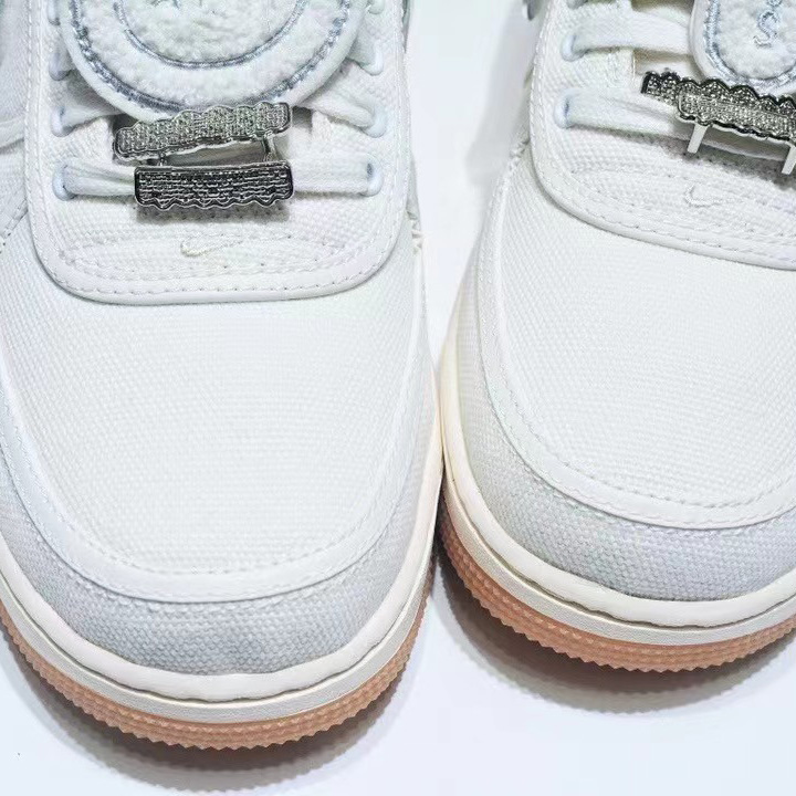 Travis Scott x NK Air Force 1 Sneaker    AQ4211-101  - DopestKickz