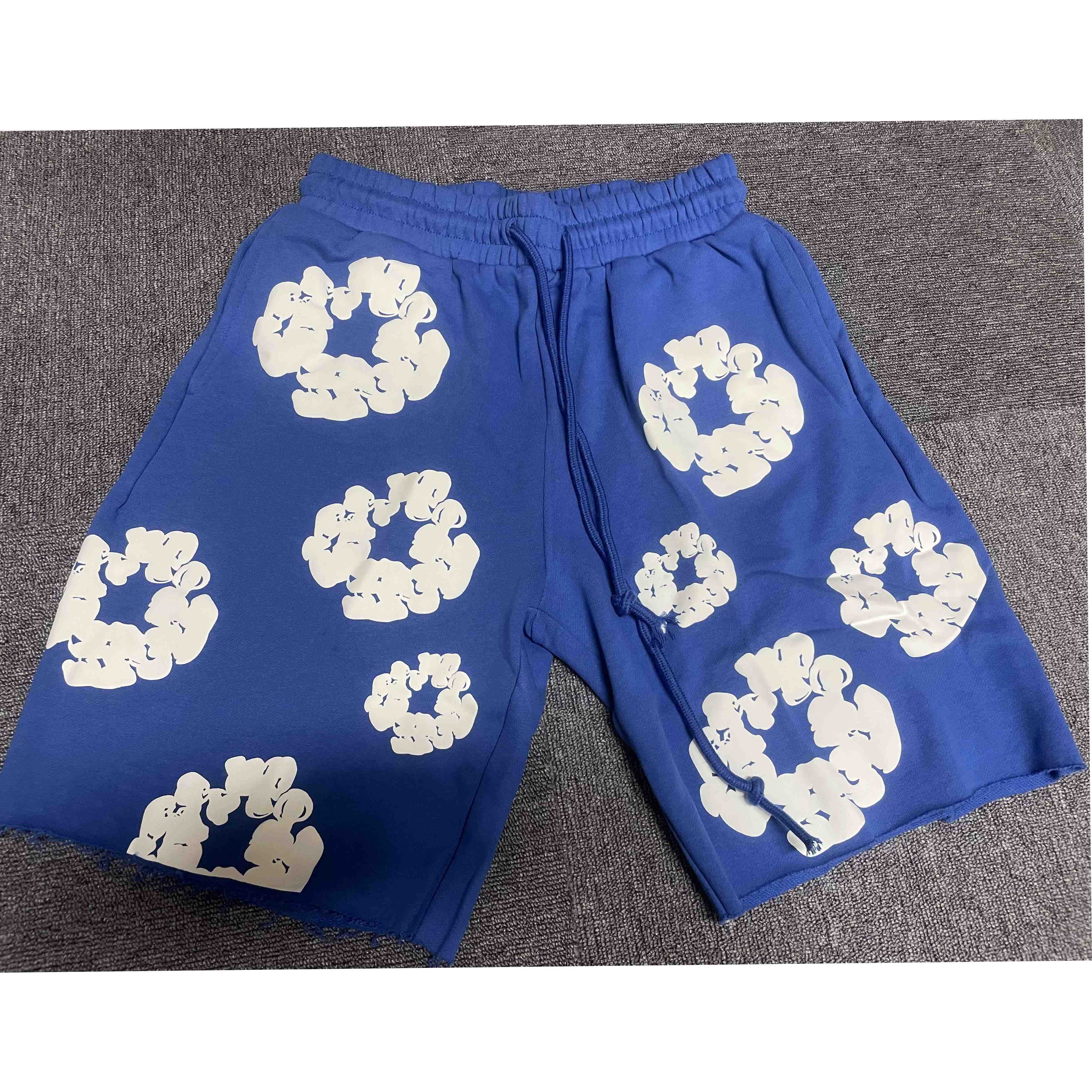 Denim Tears Cotton Wreath Sweat Shorts - DopestKickz