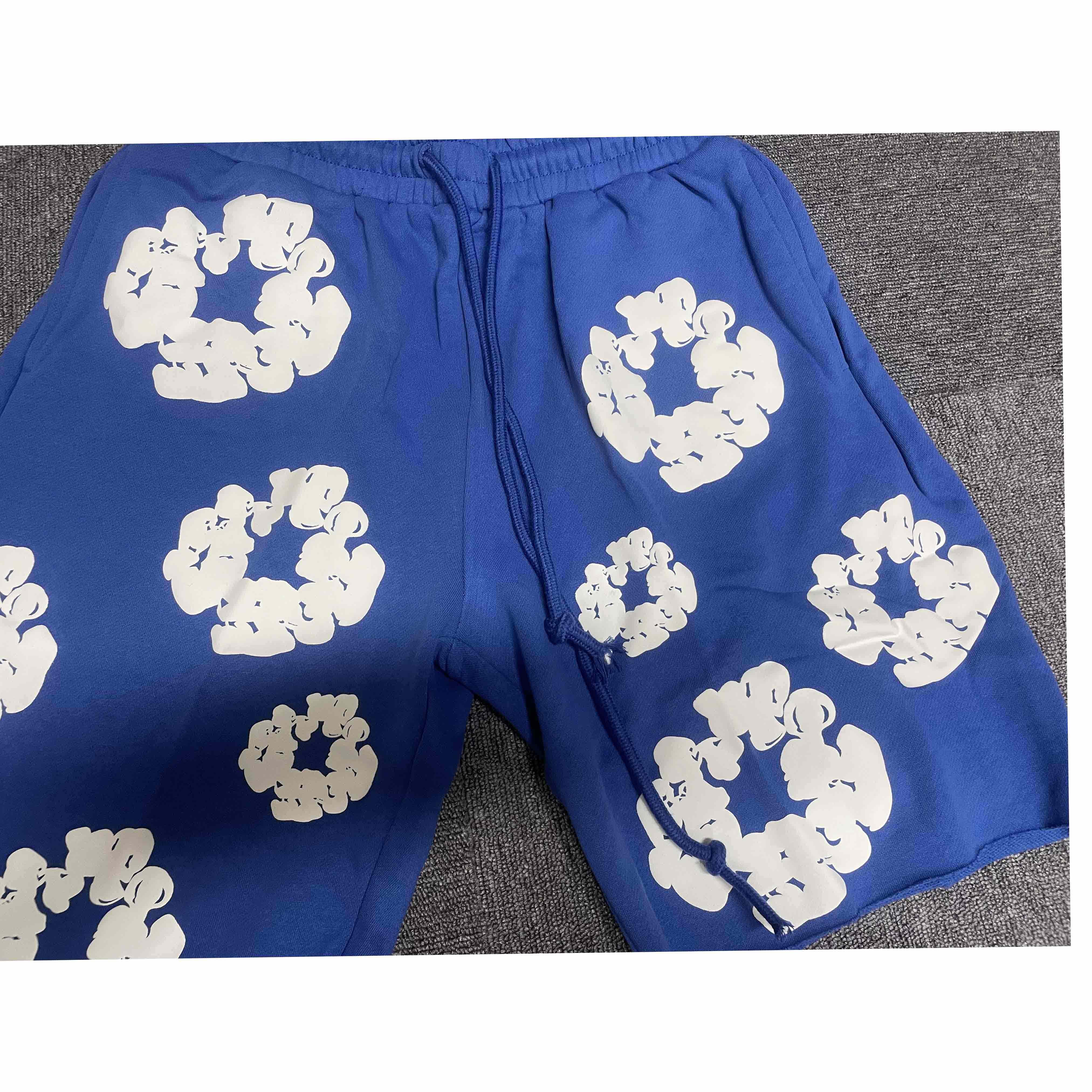Denim Tears Cotton Wreath Sweat Shorts - DopestKickz