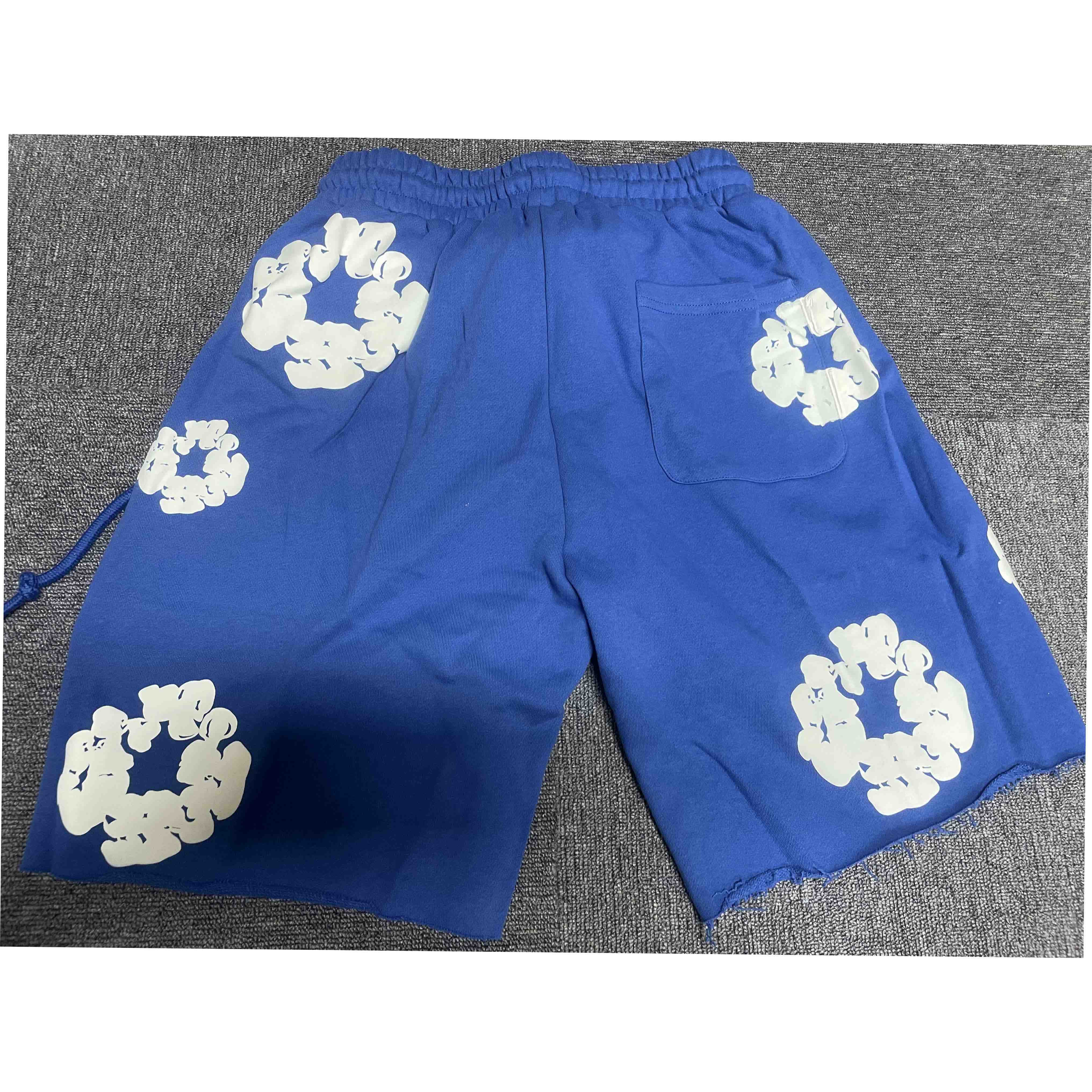 Denim Tears Cotton Wreath Sweat Shorts - DopestKickz
