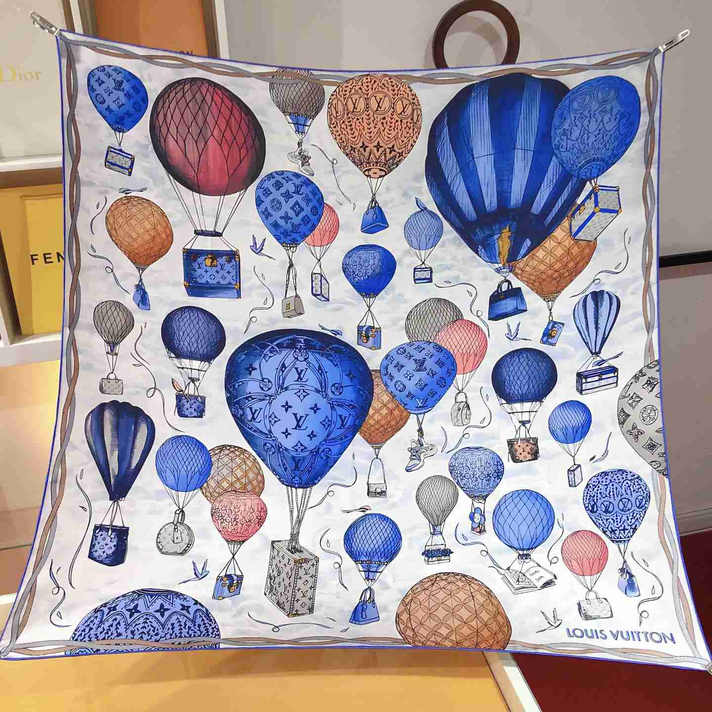 Louis Vuitton Up And Away Square 90   M78448 - DopestKickz