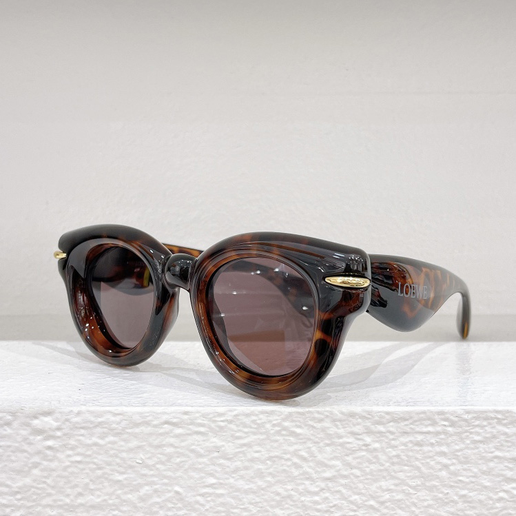 Loewe Inflated Round Sunglasses In Nylon - DopestKickz