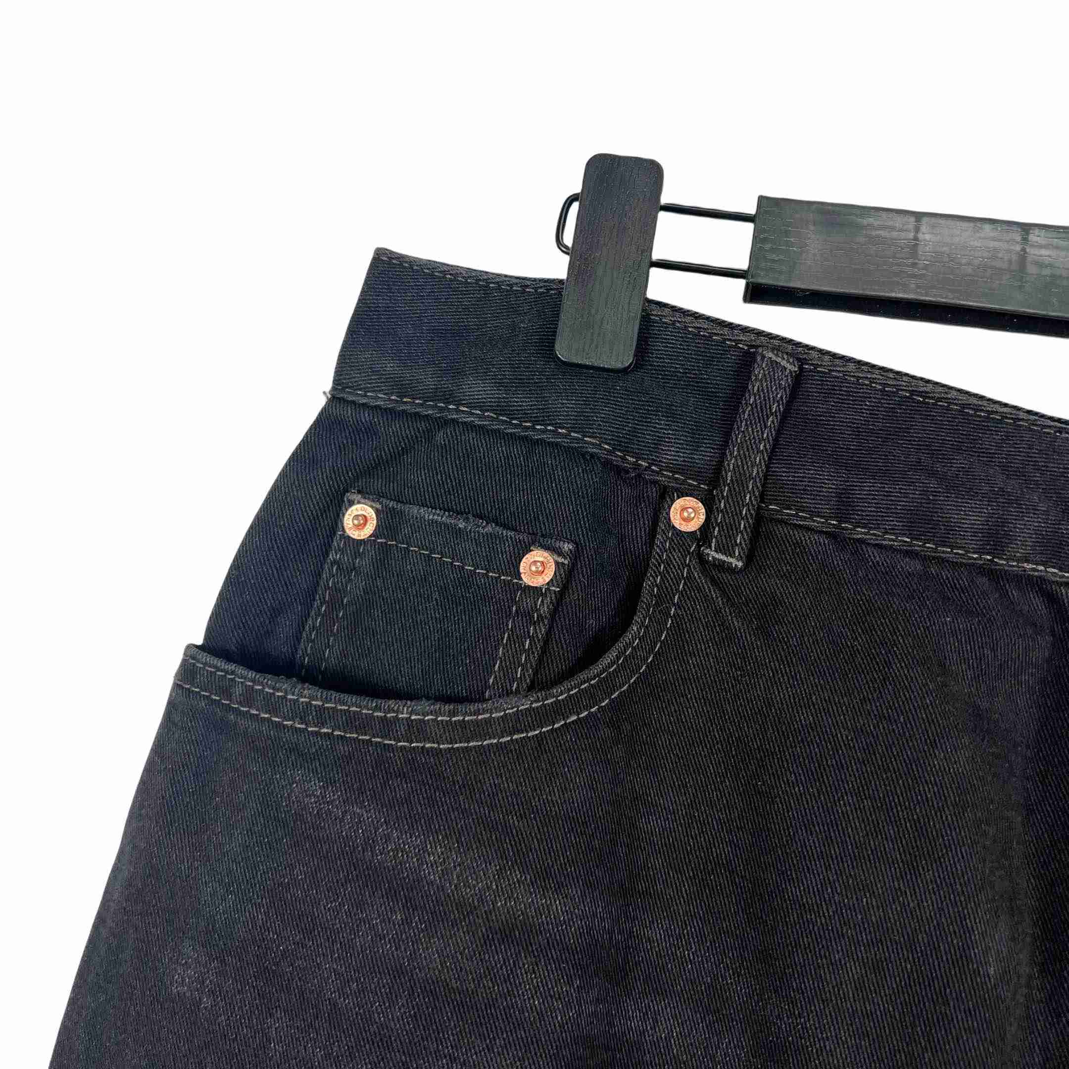 Balenciaga Denim Shorts - DopestKickz