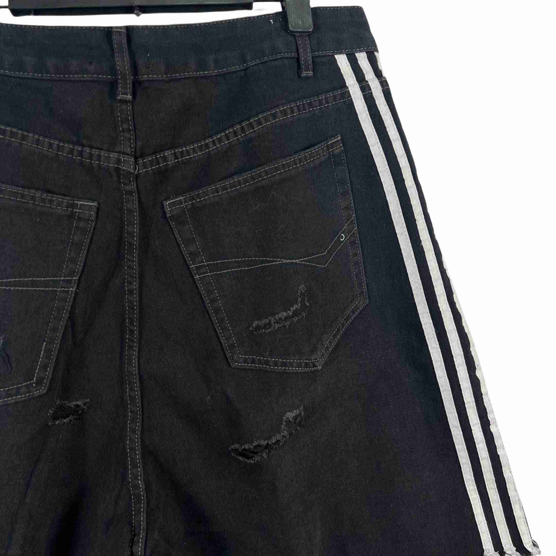 Balenciaga Denim Shorts - DopestKickz
