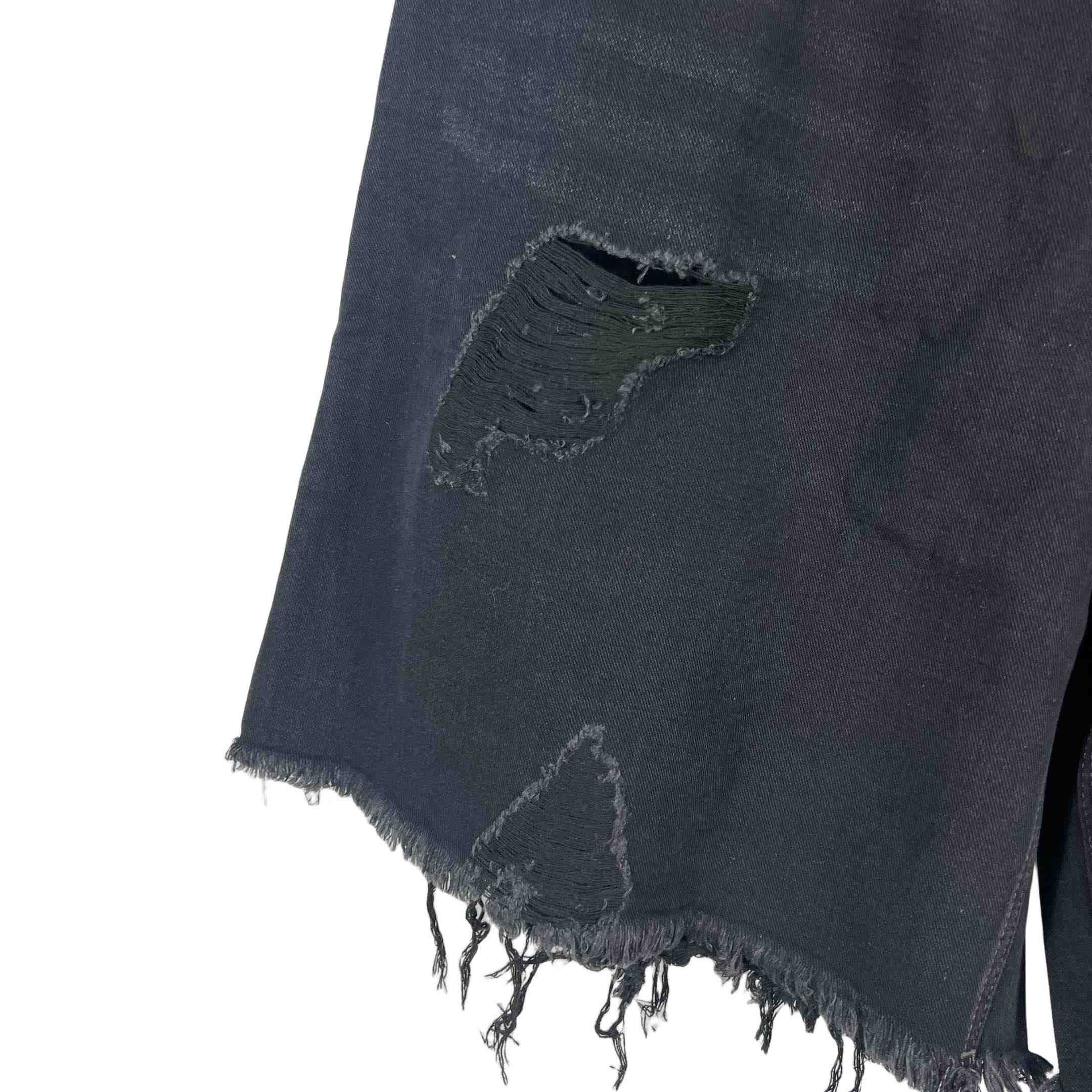 Balenciaga Denim Shorts - DopestKickz